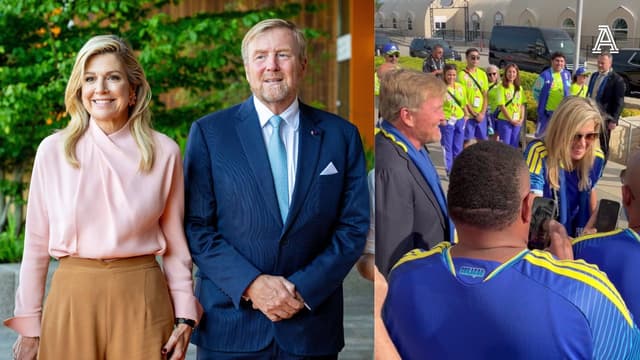 Dutch Royalty King Willem-Alexander, Queen Máxima Cheer Curaçao During Ecuador Draw