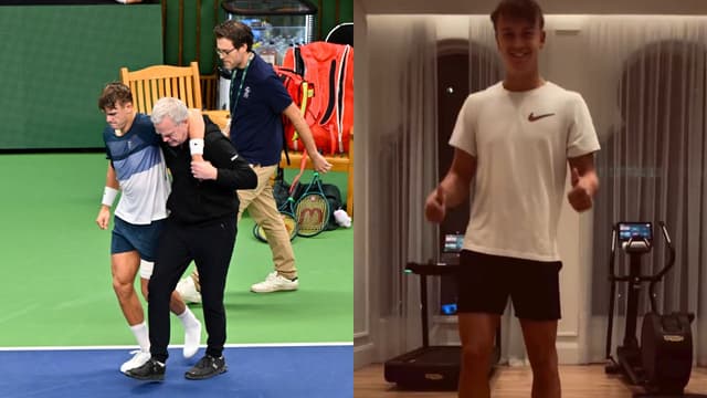 Holger Rune Shares Boot-Free Update As Achilles Recovery Reaches Phase 2