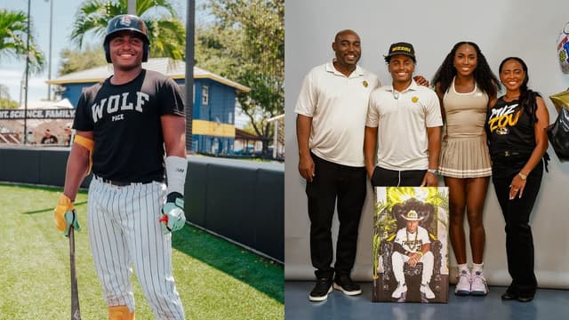 Tennis Sensation Coco Gauff’s Brother Codey Draws Attention at MLB Draft Combine