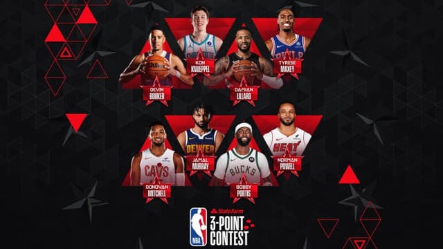 NBA 3-Point Contest Participants: Booker, Lillard Headline Show