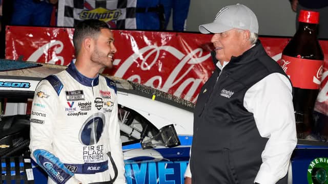 Kyle Larson Reveals Rick Hendrick's Hilarious TikTok Habit