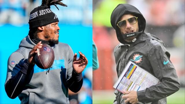 Cam Newton Defends Dolphins HC Mike McDaniel