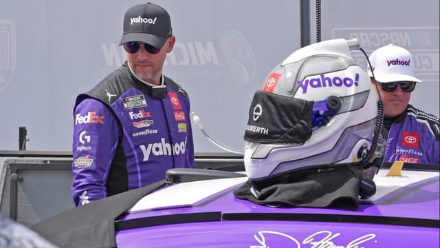 Denny Hamlin "Really Proud" of Chris Gayle After Stellar Season