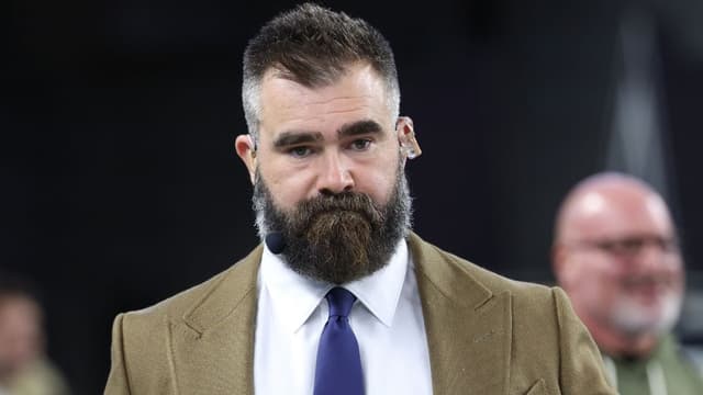 Jason Kelce Jokingly Blames One Person for His Missing Super Bowl Ring