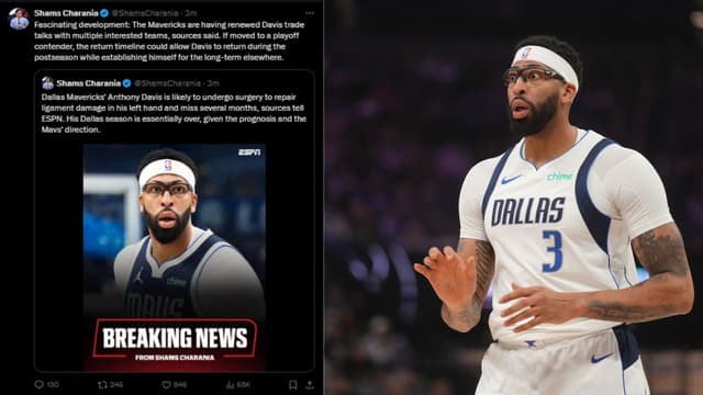 Anthony Davis To Undergo Hand Surgery, Mavericks Having Renewed Trade Talks