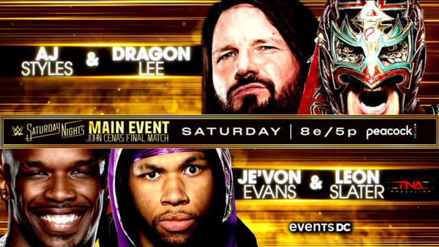 AJ Styles & Dragon Lee Set for Tag Showcase Against Evans and Slater at SNME