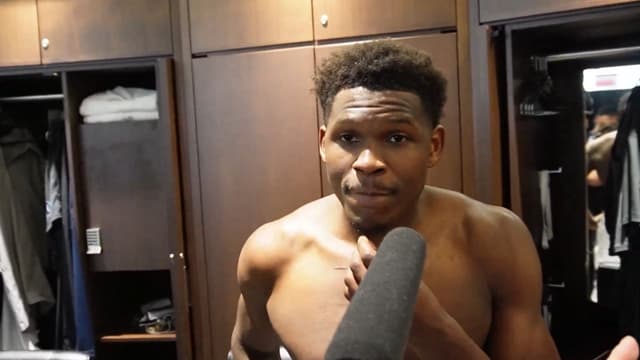 Anthony Edwards Credits Gym Work, Shot Blockers for Career-High Shooting Percentages