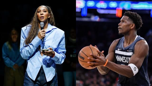 Anthony Edwards Names Candace Parker ‘Woman of the Year’