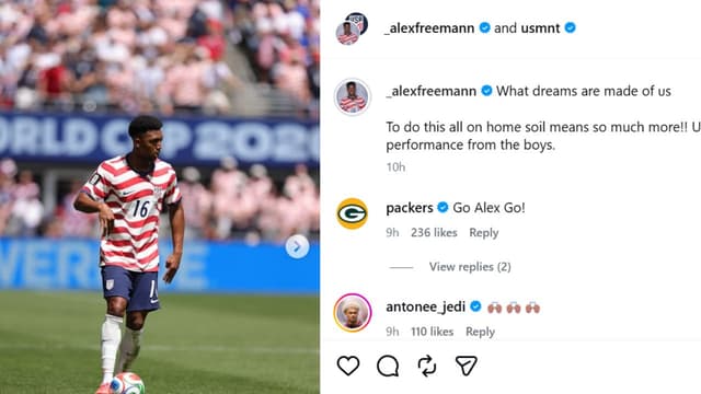 Green Bay Packers Salute Alex Freeman for Following in His Father’s Footsteps 
