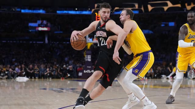 Alperen Sengun Explains His Decision to Not Post Up Much vs. Lakers