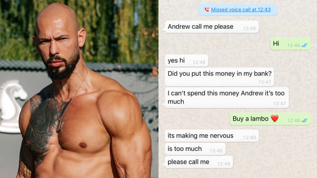 Andrew Tate Sends $1M to His Mom, Huge Gift Makes Her Nervous