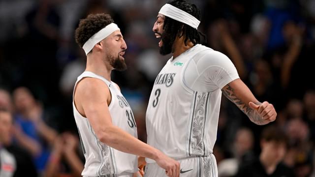 Klay Thompson Claims Mavs Have Best Frontcourt in the NBA With a Healthy Anthony Davis