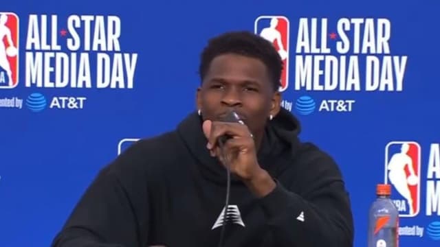 Anthony Edwards Completely Confident He Can Guard Kyrie Irving 1-on-1