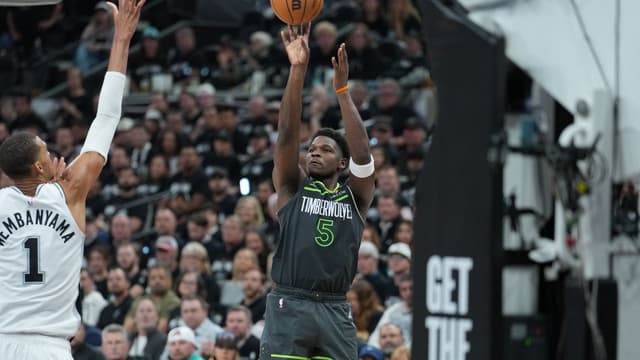 Anthony Edwards Looking Forward to Target Center Crowd for WCSF Game 3 vs. Spurs