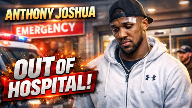 Anthony Joshua Released From Hospital After Tragic Crash