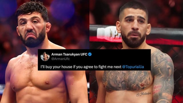 Arman Tsarukyan Offers To Buy Ilia Topuria’s House To Force Title Fight