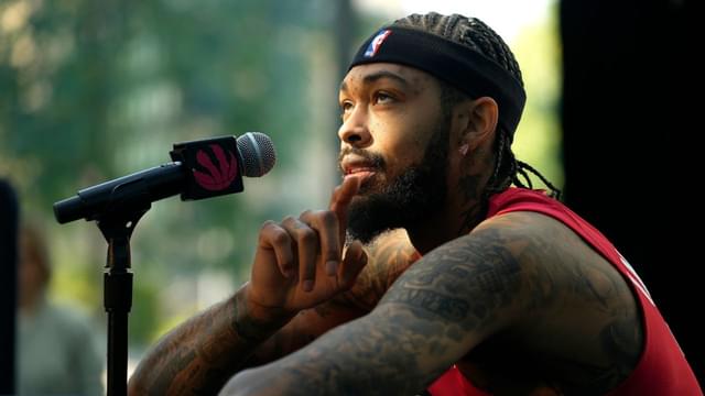 Brandon Ingram Reacts to Question About Raptors 'Threesome'