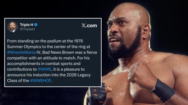 Bad News Brown Joins WWE Hall of Fame’s 2026 Legacy Class