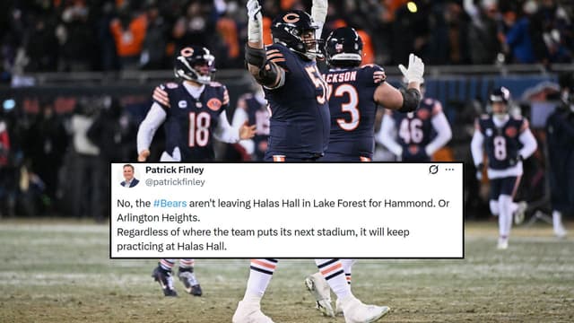 Chicago Bears Practice Facility to Remain in Lake Forest Regardless of Indiana Move