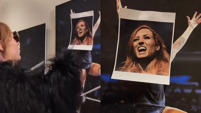 Becky Lynch Fires a Callback Shot at CM Punk Before MSG Title Defense