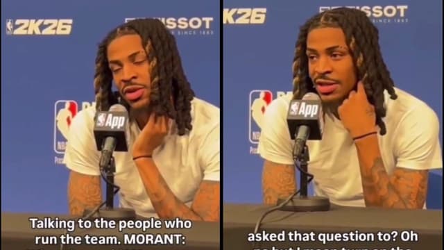 Ja Morant’s Trade Deadline Answer in Berlin: “Next Question.”