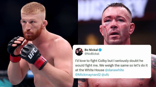 Bo Nickal Wants Colby Covington on June 14 White House Card
