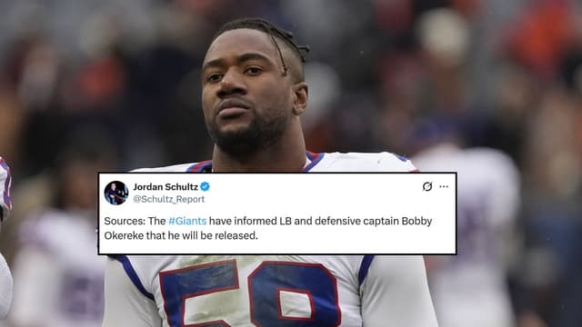 Giants Decide to Release Defensive Captain Bobby Okereke Despite $40M Deal