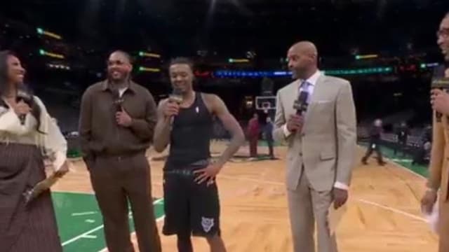 Bones Hyland Jokes About Getting the “Green Light” as Wolves Beat Celtics Without Ant-Man