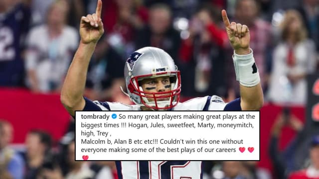 Tom Brady Lauds Nine Players During Patriots’ 28-3 Anniversary