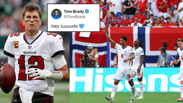 Tom Brady Hypes Jude Bellingham as England Chase First World Cup Title in 60 Years 