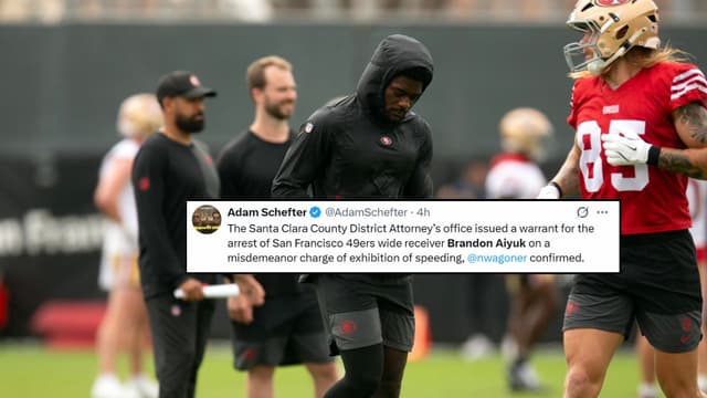 NFL Teams Show No Interest in Brandon Aiyuk Amid Arrest Warrant