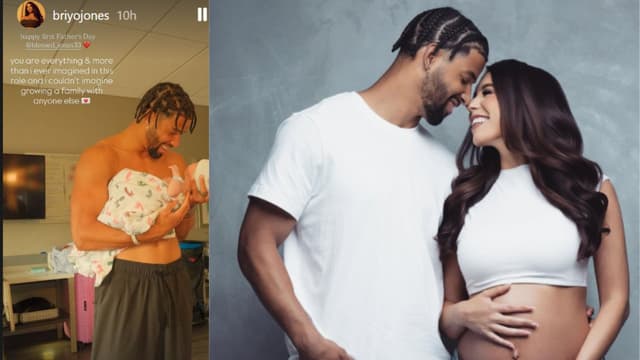 Brandon Jones, Wife Brianna Celebrate Baby’s Arrival Before Father’s Day 