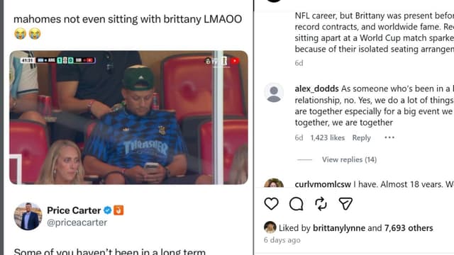 Brittany Mahomes Shuts Down Patrick Mahomes Divorce Rumors With Simple Like 