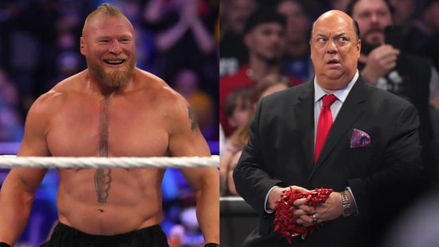 Brock Lesnar Reunites With Paul Heyman Backstage on SmackDown