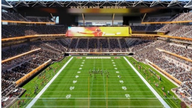 Browns Likely to Choose Artificial Turf For $2.6 Billion Stadium Set for 2029 Opening
