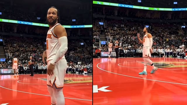 “That’s a Foul”: Jalen Brunson Fires Back at Raptors Fan Calling Him out for Flopping