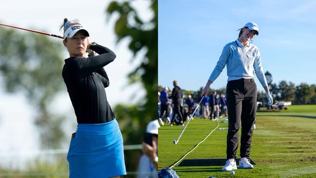 Nelly Korda in Awe of the Crowd Caitlin Clark Drew at the ANNIKA Pro-Am