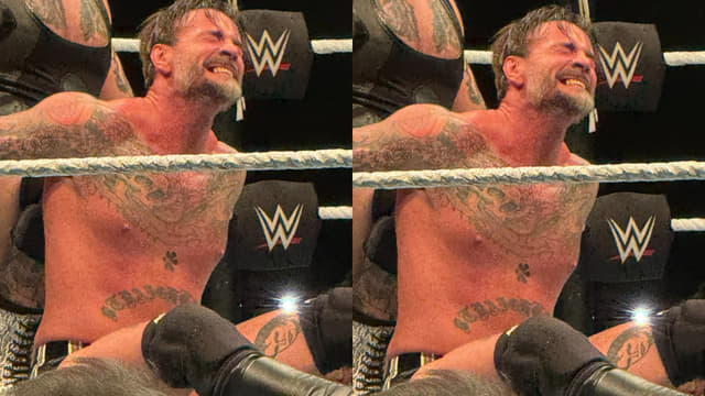 CM Punk Honors Larry With Pawprint Tattoo at WWE Glasgow