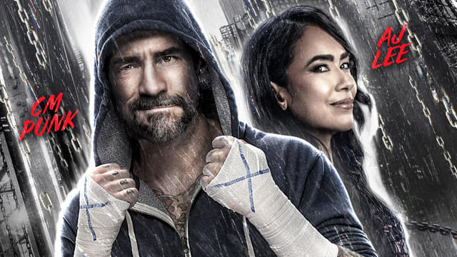 CM Punk and AJ Lee Headline the Official WWE Elimination Chamber Poster