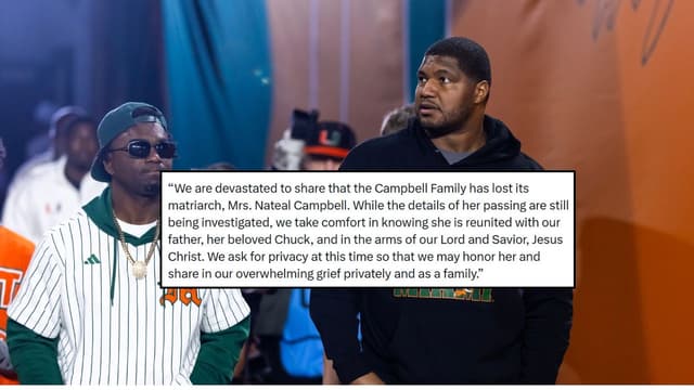 Calais Campbell's Mother Nateal Campbell Passes Away