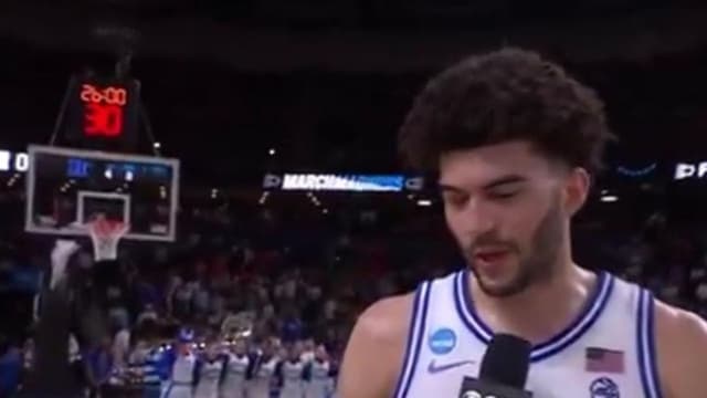 Cam Boozer Explains How Jon Scheyer Got Him Going in Second Half vs. TCU