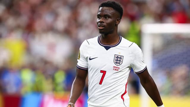 Bukayo Saka Trains With England Squad Ahead of Ghana Encounter
