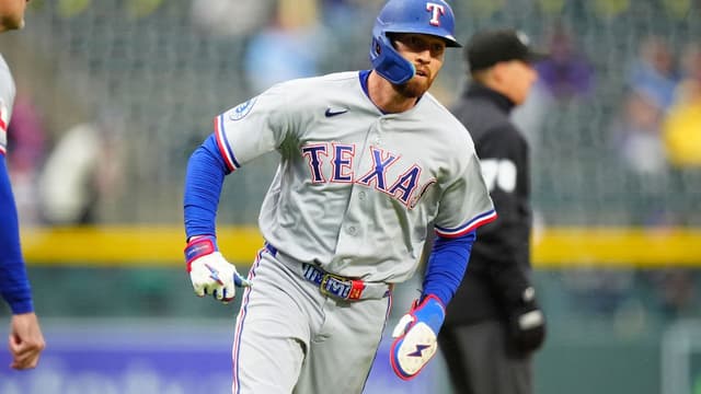 Brandon Nimmo Stars in Rangers’ Beat-Down of Rockies