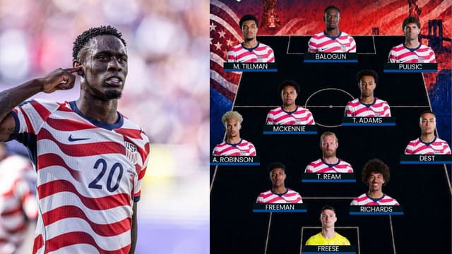 Folarin Balogun Starts for United States Against Belgium After Red Card Suspension