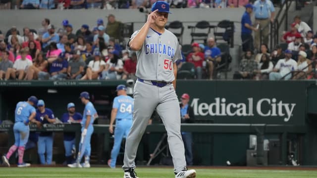 Cubs’ Jameson Taillon Exits Game Against the Giants With Hamstring Injury