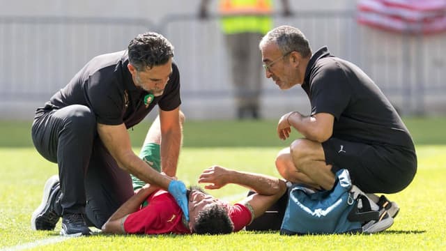 Morocco Faces Setback As Noussair Mazraoui and Abde Ezzalzouli Go Off Injured in Friendly