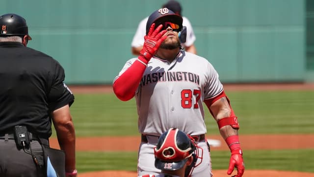 Andrés Chaparro Smashes Two Homers and Eight RBI As Nationals Rout Athletics 23-4