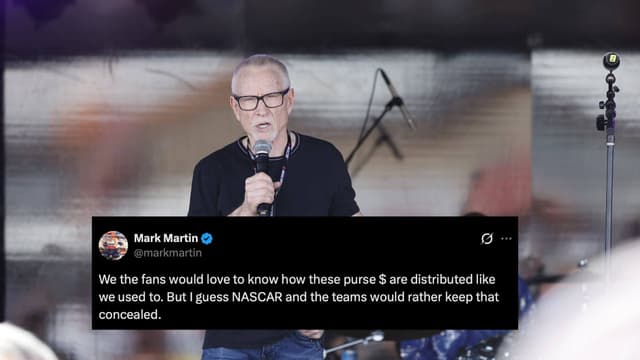 Mark Martin Wants NASCAR to Reveal Exactly How Race Prize Money Is Distributed