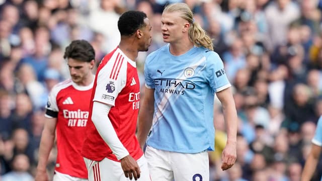 Erling Haaland Rips Referee’s Decision to Give Him Yellow Card Over Gabriel Clash