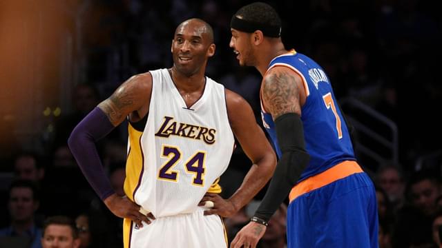 Carmelo Anthony Gets Candid on Michael Jordan and Kobe Bryant’s Tough Love